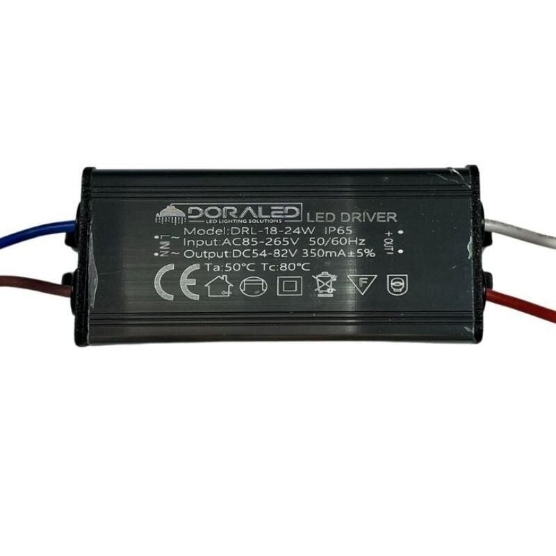 18-25X1W 350Ma 62-90V Power Led Driver IP67 Power Led Sürücü