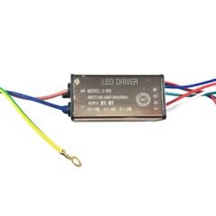 RGB WALLWASHER DRİVER 3-6X1W IR KUMANDALI