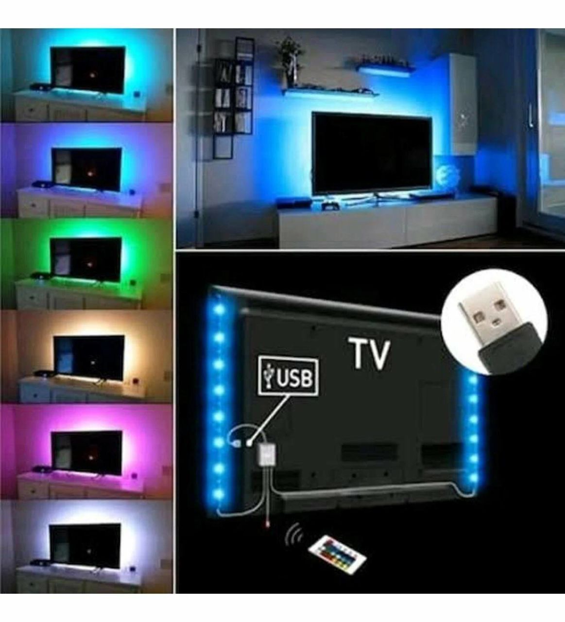 Şerit Led ile Dekorasyonda Yaratıcı ve Estetik Fikirler