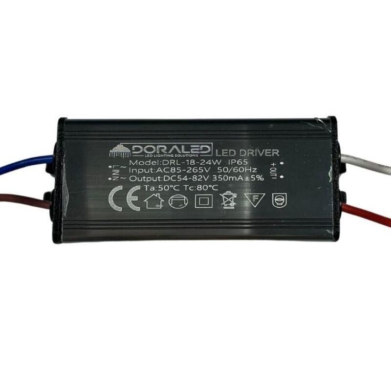 18-25X1W 350Ma 62-90V Power Led Driver IP67 Power Led Sürücü