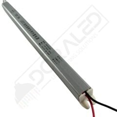 Ultra slim ince parmak led adaptör 12 volt 5 amper 60 watt (30x2x2cm)