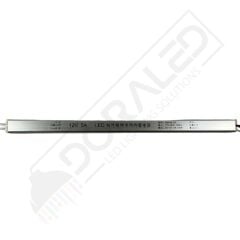 Ultra slim ince parmak led adaptör 12 volt 5 amper 60 watt (30x2x2cm)