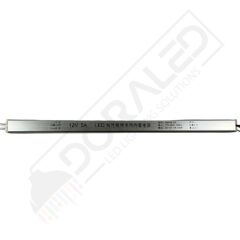 Ultra slim ince parmak led adaptör 12 volt 5 amper 60 watt (30x2x2cm)