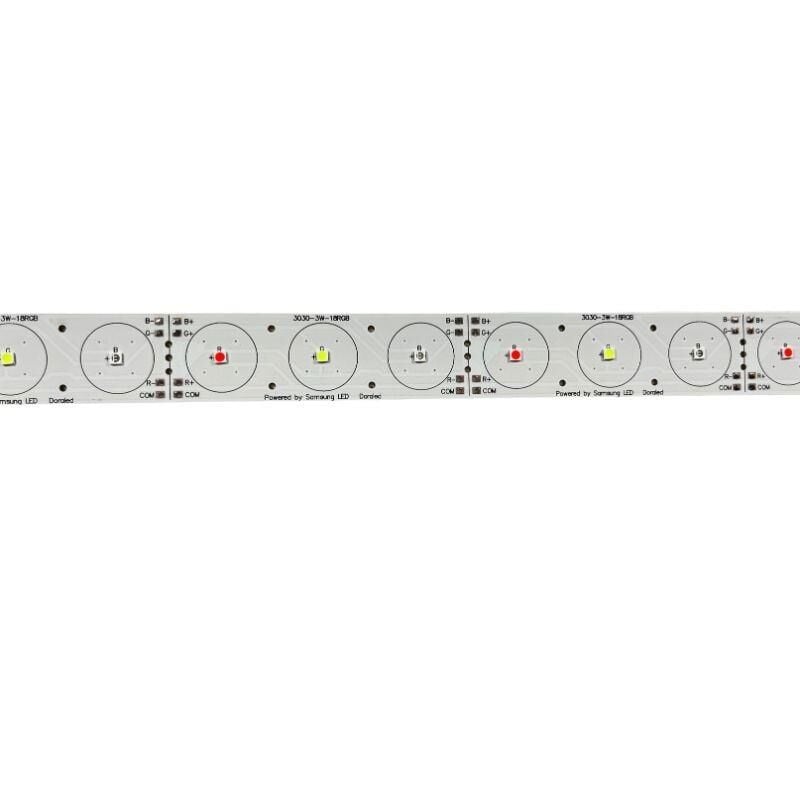 WALLWASHER ÇUBUK LED'İ 18X1W 3030 SMD LEDLİ 50CM RGB