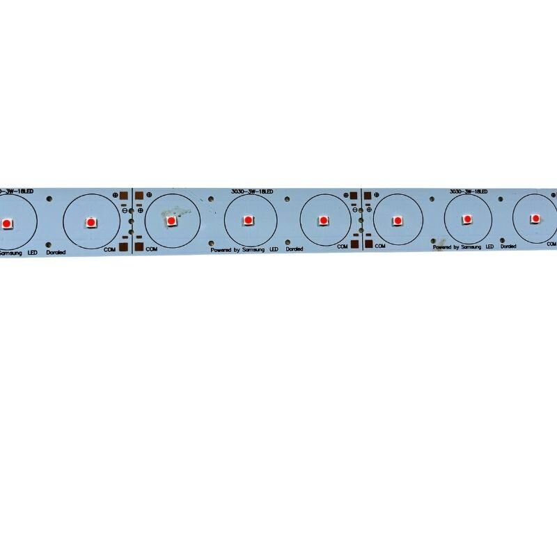 WALLWASHER ÇUBUK LED'İ 18X1W 3030 SMD LEDLİ KIRMIZI RENK
