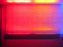 Wall Washer Duvar Boyama Led Aydınlatma 50CM 18Watt Amber (Sarı)