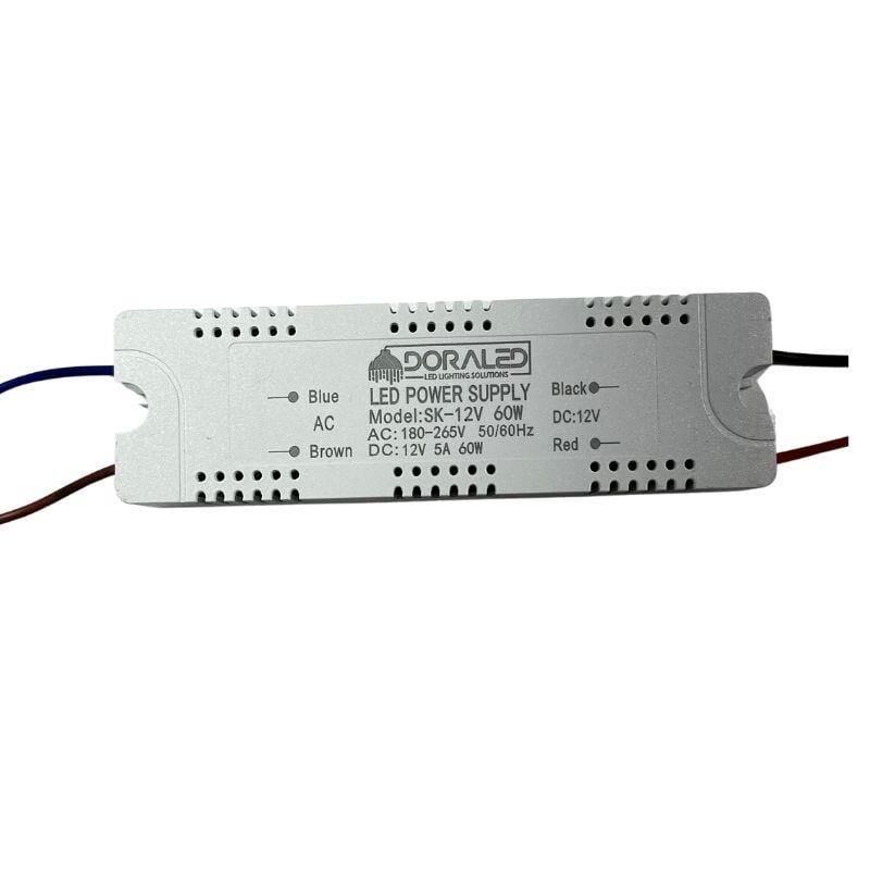 12V 5AMPER 60W DRİVER TİPİ PLASTİK ADAPTÖR