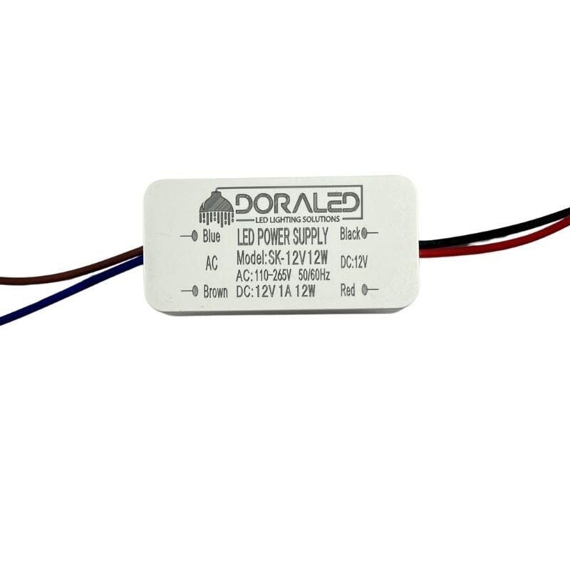 12V 1AMPER 12W DRİVER TİPİ PLASTİK ADAPTÖR