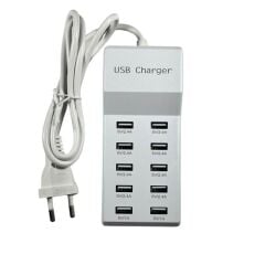10 PORT ÇOKLU USB ŞARJ DEVRESİ