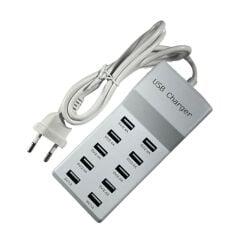 10 PORT ÇOKLU USB ŞARJ DEVRESİ