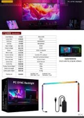 32İNC MONİTÖR AMBİLİGHT LED SET