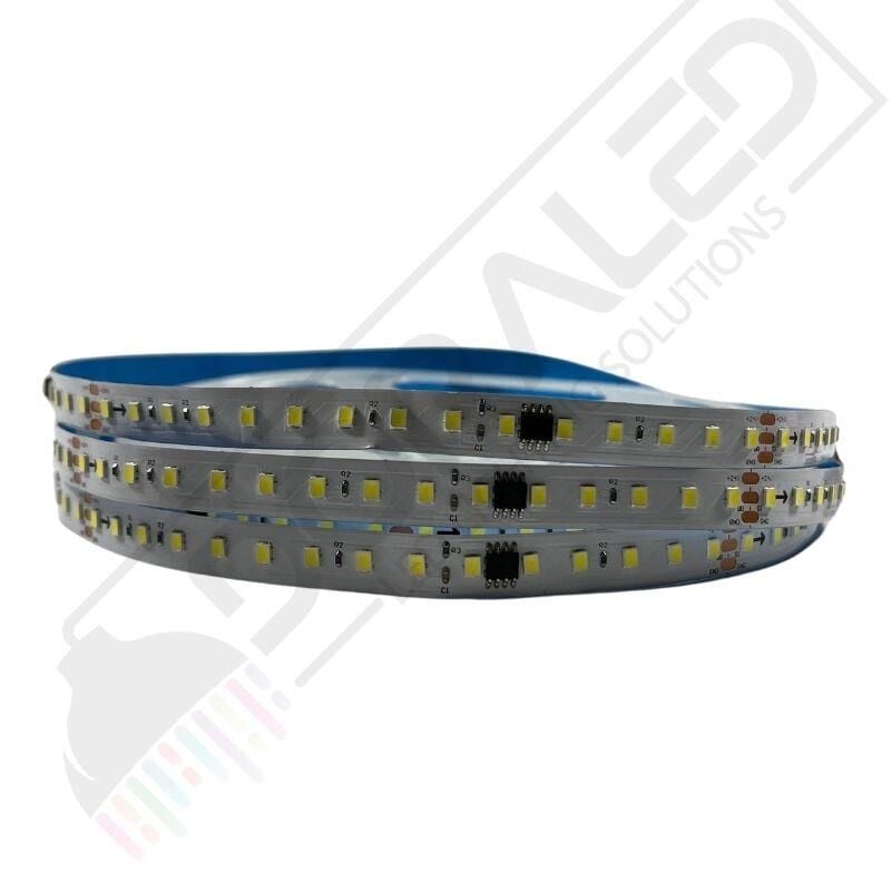 Beyaz Pixel Şerit Led WS2811 2835 Ledli 120Led/M 24 Volt IP20 10M