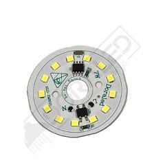 220Volt 7Watt Smd 2835 Ledli Led Modül 10mm Delik Çaplı Beyaz 220V 7W Avize Ledi 44MM(3 Adet)