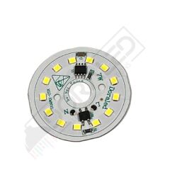220Volt 7Watt Smd 2835 Ledli Led Modül 10mm Delik Çaplı Beyaz 220V 7W Avize Ledi 44MM(3 Adet)