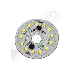 220Volt 7Watt Smd 2835 Ledli Led Modül 10mm Delik Çaplı Beyaz 220V 7W Avize Ledi 44MM(3 Adet)