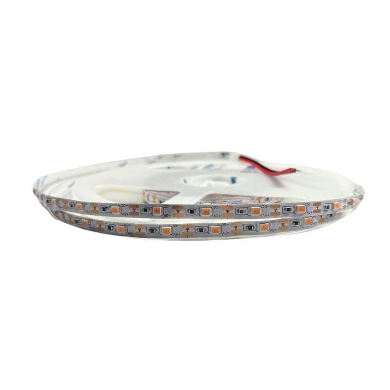 5 Volt Şerit Led 5MM 60 Ledli Mor 2835 5V Şerit Led 5M