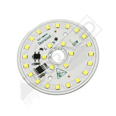 220Volt 12Watt Smd 2835 Ledli Led Modül Beyaz 10mm Delik Çaplı 220V 12W Avize Ledi 60mm(3 Adet)