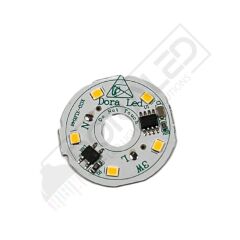220Volt 3Watt Smd 2835 Ledli Led Modül Gün Işığı 10mm Delik Çaplı 220V 3W Avize Ledi 34mm(3 Adet)