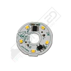 220Volt 3Watt Smd 5630 Ledli Led Modül Gün Işığı 10mm Delik Çaplı 220V 3W Avize Ledi 34mm(3 Adet)