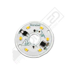 220 Volt 5 Watt Smd 2835 Ledli Led Modül Gün Işığı 10mm Delik Çaplı 220V 5W Avize Ledi 44mm(3 Adet)