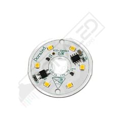 220 Volt 5 Watt Smd 2835 Ledli Led Modül Gün Işığı 10mm Delik Çaplı 220V 5W Avize Ledi 44mm(3 Adet)
