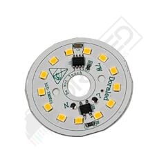 220Volt 7Watt Smd 2835 Ledli Led Modül 10mm Delik Çaplı Gün Işığı 220V 7W Avize Ledi 44mm(3 Adet)