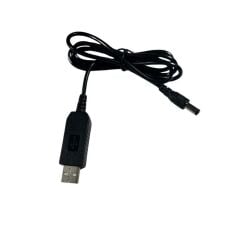 USB-Barrel Jack Voltaj Yükseltici (Giriş 5V, Çıkış 12V)
