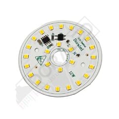 220Volt 12Watt Smd 2835 Ledli Led Modül Gün Işığı 10mm Delik Çaplı 220V 12W Avize Ledi 60mm(3 Adet)