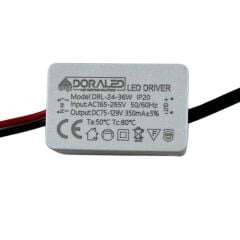 24-36X1W 350Ma 70-130V Power Led Driver IP20 Power Led Sürücü