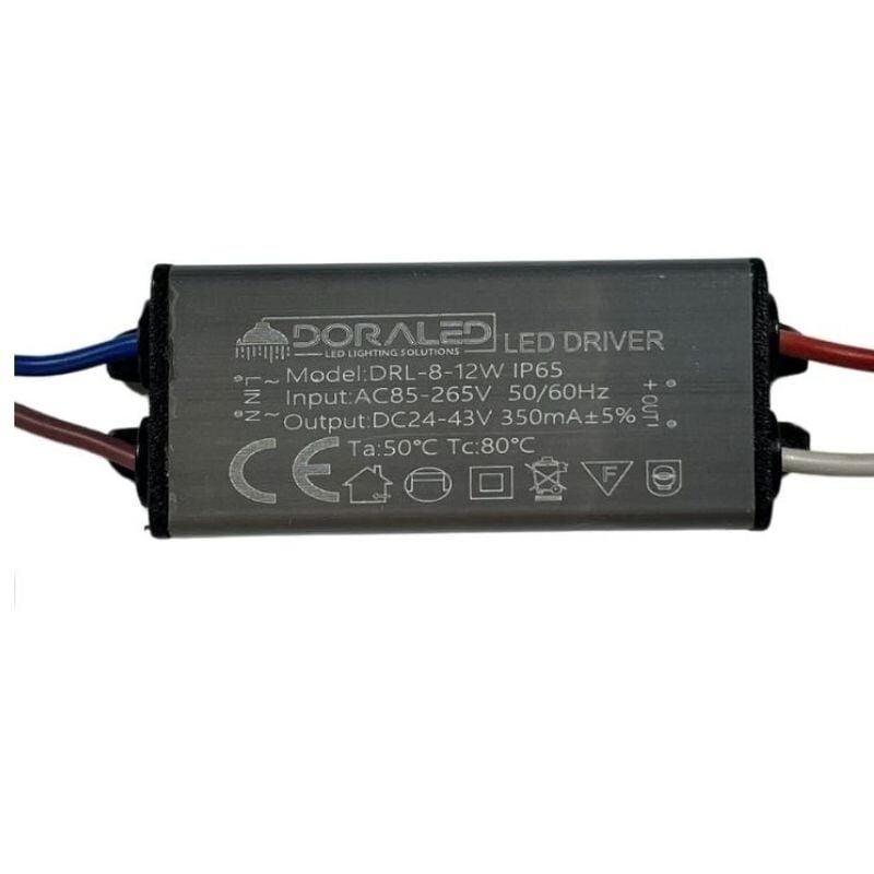 8-12X1W 350Ma 25-42V Power Led Driver IP67 Power Led Sürücü