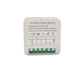 SMART TUYA WİFİ RÖLE DEVRESİ 1 KANAL 110-240v 16A