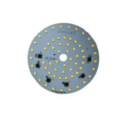 220Volt 50Watt Smd 2835 Ledli Led Modül Gün Işığı 10mm Delik Çaplı 220V 50W Avize Ledi 100MM