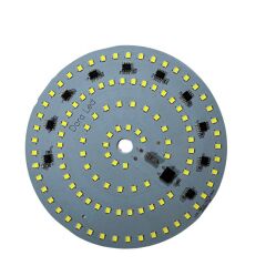 220Volt 100Watt Smd 2835 Ledli Led Modül Beyaz 10mm Delik Çaplı 220V 100W Avize Ledi 125MM