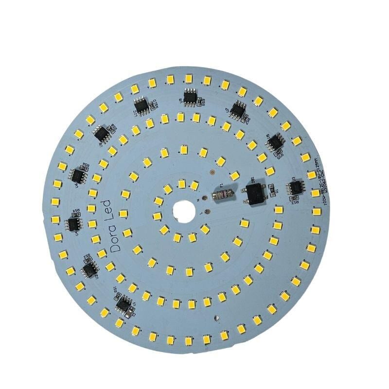 220Volt 100Watt Smd 2835 Ledli Led Modül Gün Işığı 10mm Delik Çaplı 220V 100W Avize Ledi 125MM