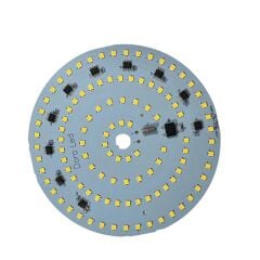 220Volt 100Watt Smd 2835 Ledli Led Modül Gün Işığı 10mm Delik Çaplı 220V 100W Avize Ledi 125MM