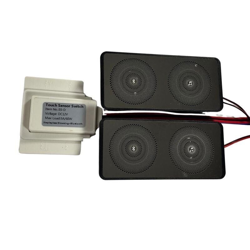 12V Bluetooh Dokunmatik Ayna Arkası Sensör hoparlör