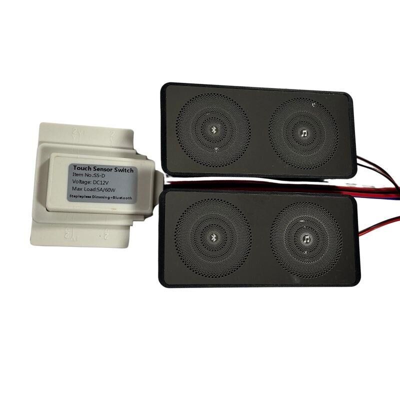 12V Bluetooh Dokunmatik Ayna Arkası Sensör hoparlör