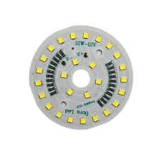 12Volt 12Watt Smd 2835 Ledli Led Modül Beyaz 10mm Delik Çaplı 12V 12W Avize Ledi 60mm (3 Adet)