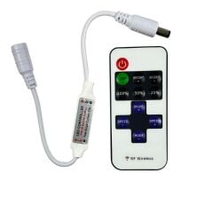 RF Uzaktan Kumandalı Şerit Led Dimmer LED Işık Kontrolü 12V/24V