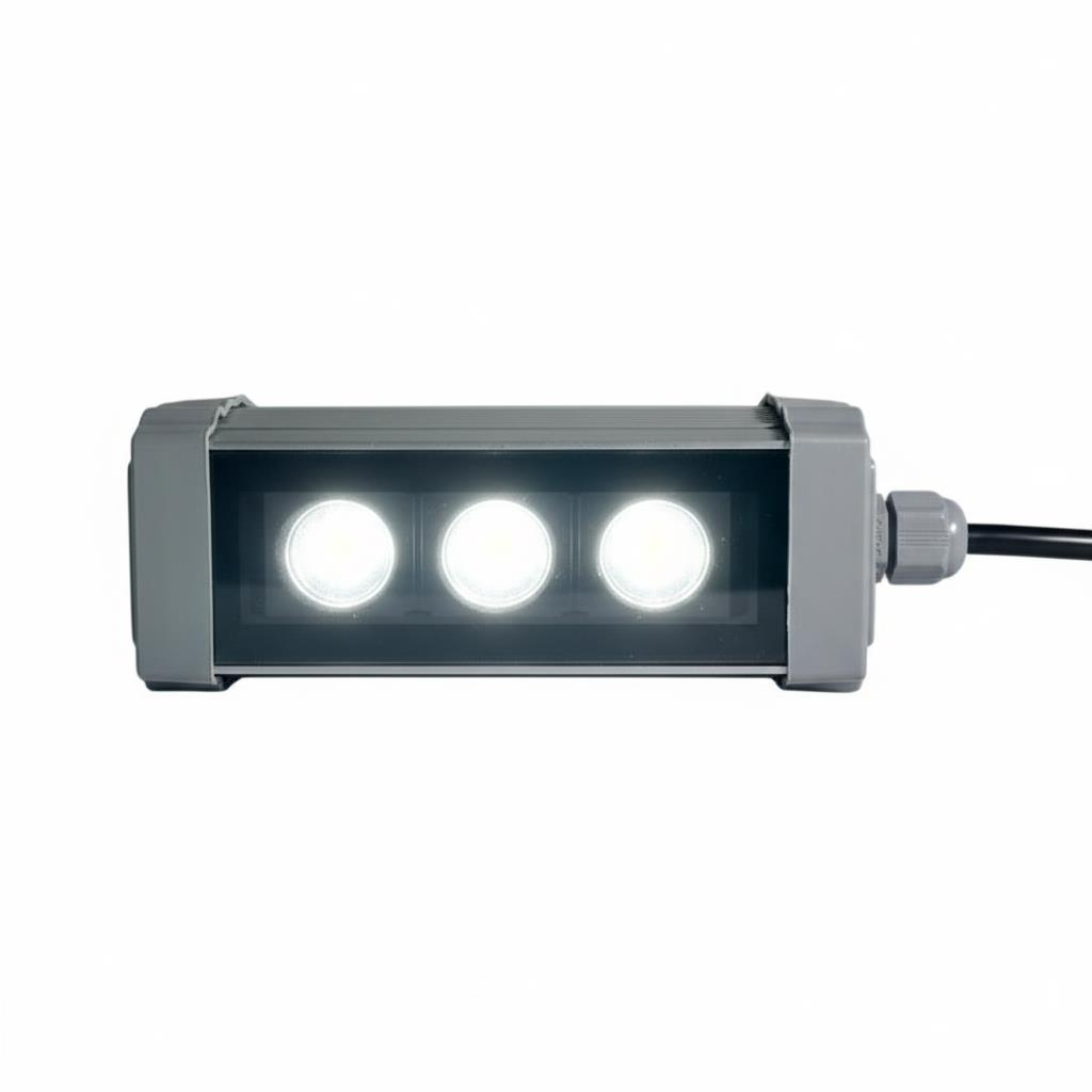 12CM 3W LED Duvar Boyama Wallwasher Beyaz 6500K 220V