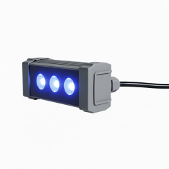 12CM 3W LED Duvar Boyama Wallwasher Mavi 220V