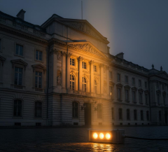 12CM 3W LED Duvar Boyama Wallwasher Amber Sarı  220V