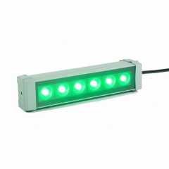 20CM 6W LED Duvar Boyama Wallwasher Yeşil  220V