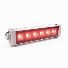20CM 6W LED Duvar Boyama Wallwasher Kırmızı 220V