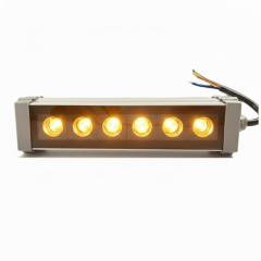 20CM 6W LED Duvar Boyama Wallwasher Amber Sarı 220V