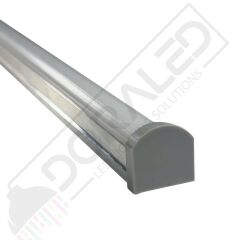 Alüminyum Boş Kasa Led Profil Yerli Kasa Şeffaf Cam 50Cm