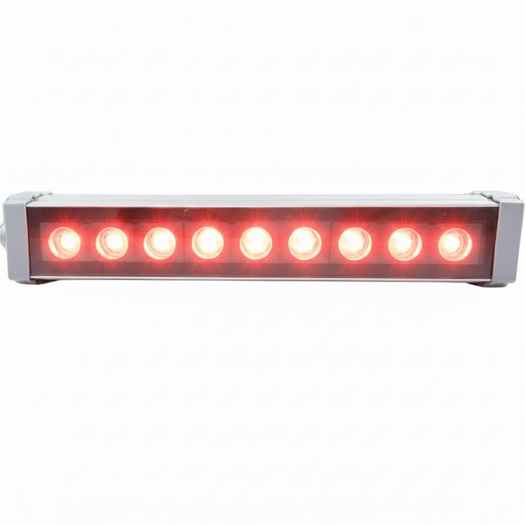30CM 9W LED Duvar Boyama Wallwasher Kırmızı 220V