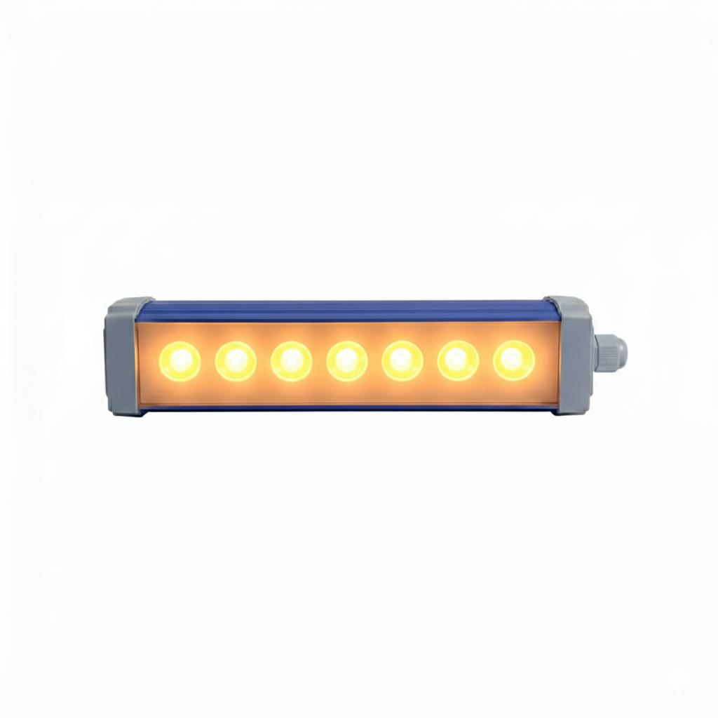 30CM 9W LED Duvar Boyama Wallwasher  Amber Sarı 220V