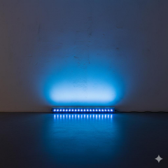 50CM 18W LED Duvar Boyama Wallwasher Mavi 220V