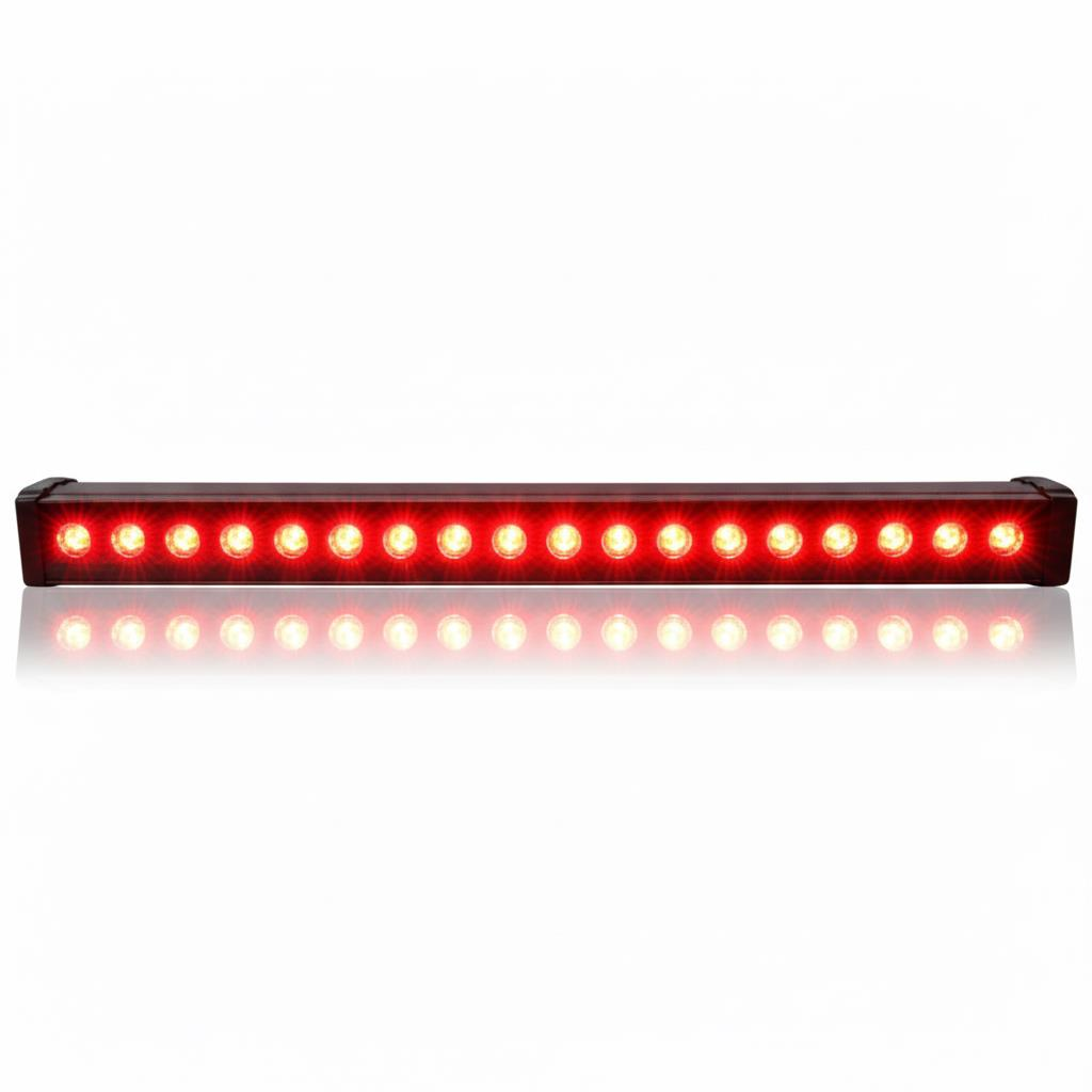 50CM 18W LED Duvar Boyama Wallwasher Kırmızı 220V